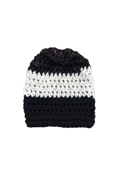 Elemental Slouch Hat | Multi Color Black Off White Black with Tan
