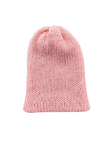 Knit Baby Beanie | Ballerina Pink